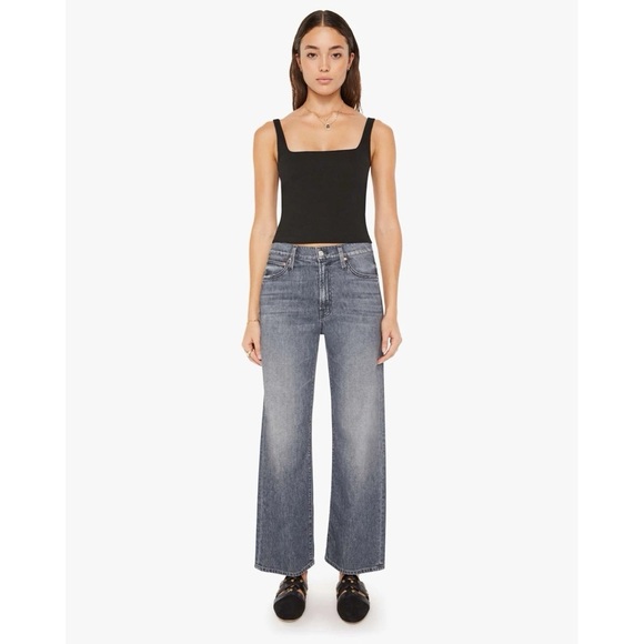 New MOTHER Superior The Dodger Flood Jeans Wide Leg Off Beaten Path Denim 28 - Picture 11 of 14